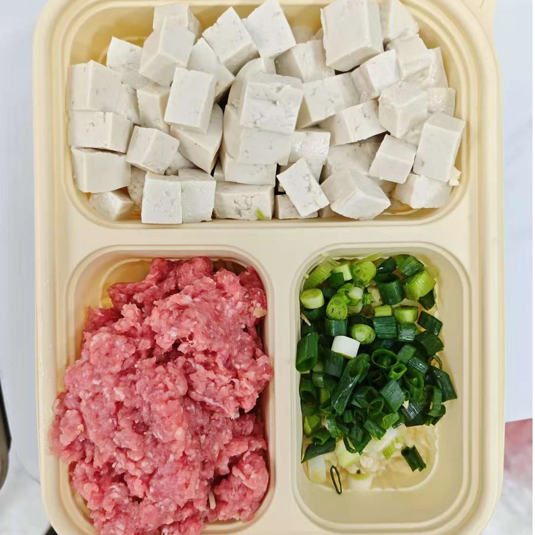 肉沫豆腐(鲜肉末260g）休闲小零食美食豆腐同城送豆腐同城配