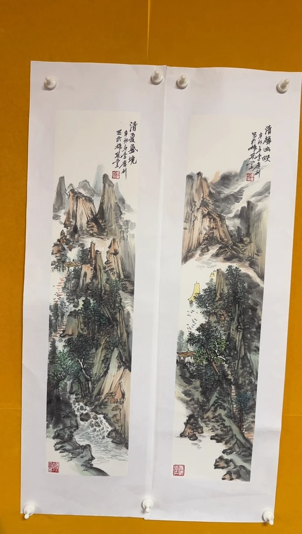 国画雄风堂书画作品