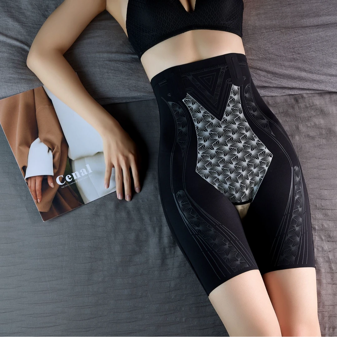 塑身收腹提臀高腰美体裤身材管理束身收腹裤高弹