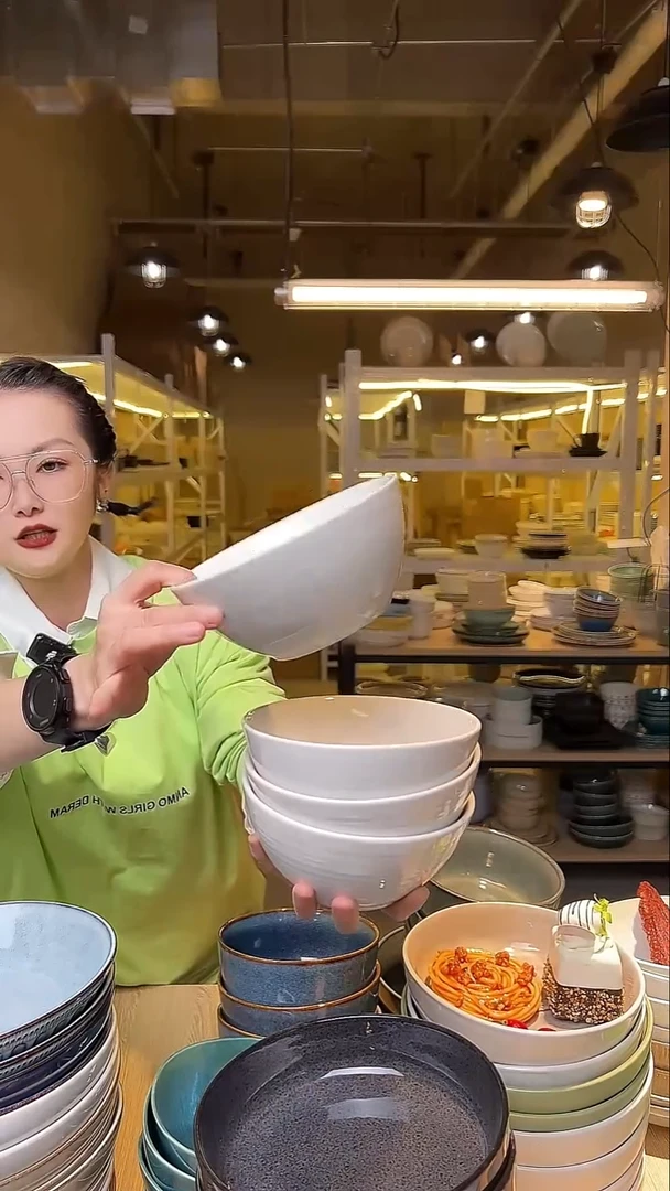 瓷83外贸尾货窑变釉下彩默认微瑕