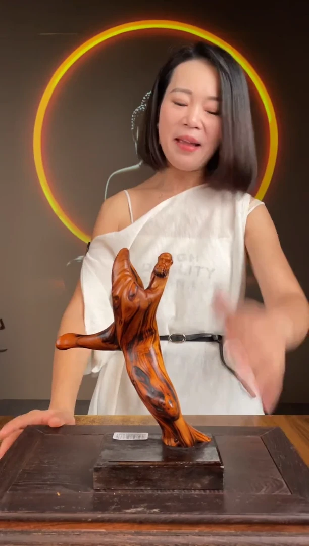 柏木（崖柏）手工摆件,先抢先得! 编号:39