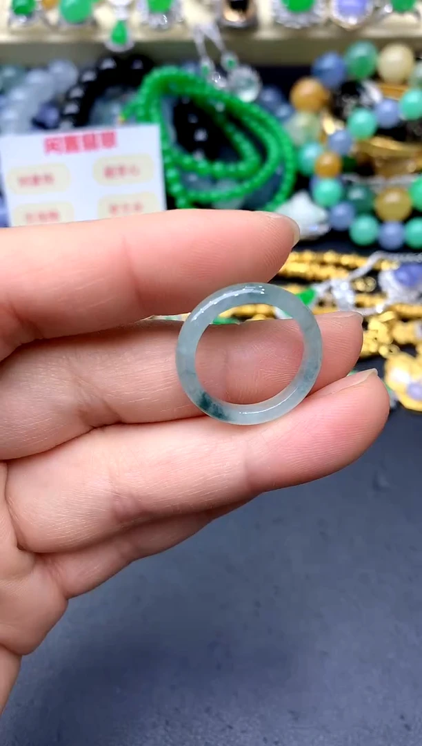 未镶嵌戒指翡翠87-中国好珍宝