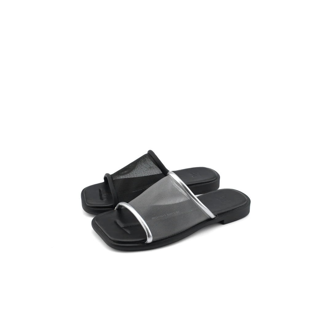 简约网纹气质西休闲居家外传拖鞋D923115-1