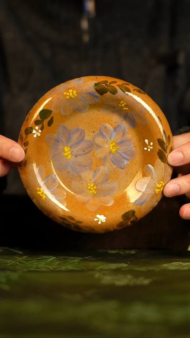 手绘手作茶器清尘手作茶器