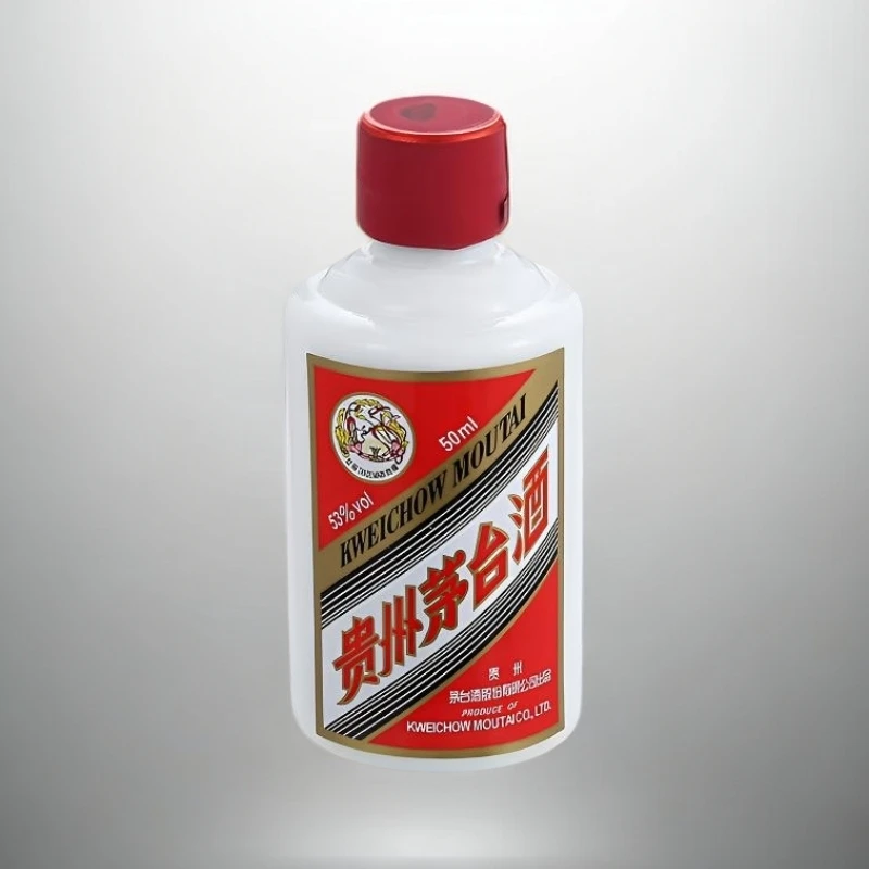 KWEICHOW MOUTAI/贵州茅台飞天茅台酱香白酒53度1瓶50ml53%Vol50