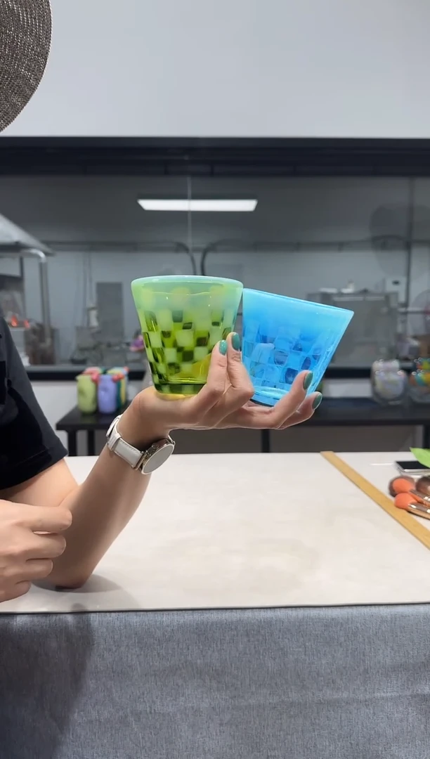 琉璃G慕忆家手作高口一对