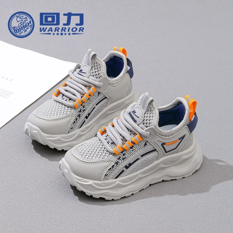 回力童鞋儿童运动鞋秋季2025新款韩系户外透气网面鞋中大童跑步鞋