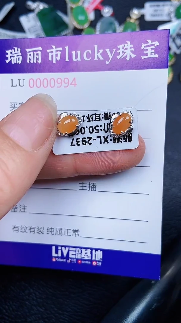 颈饰银S925镶嵌翡翠994