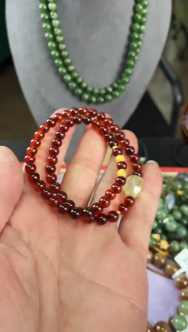 手链血珀未镶嵌A2-78