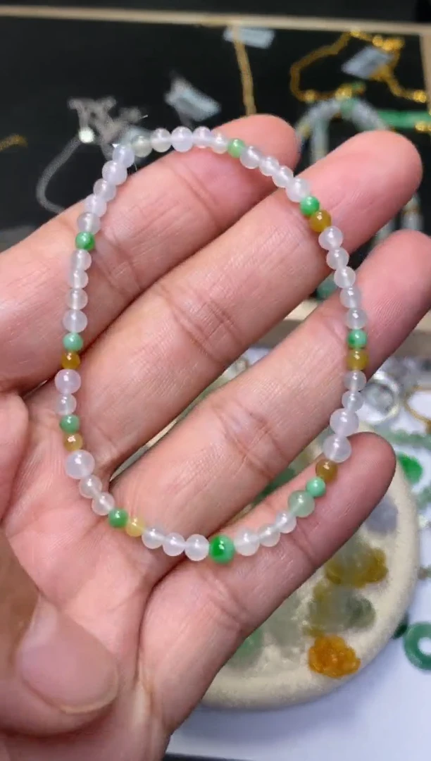颈饰未镶嵌翡翠净货1590