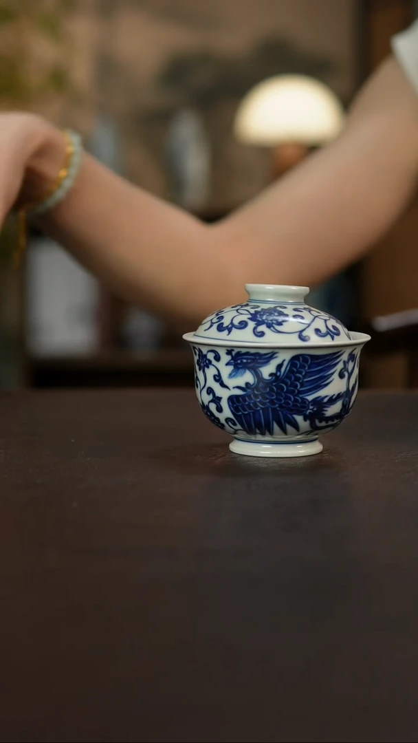 杯景德镇陶瓷杯碗柴烧多人