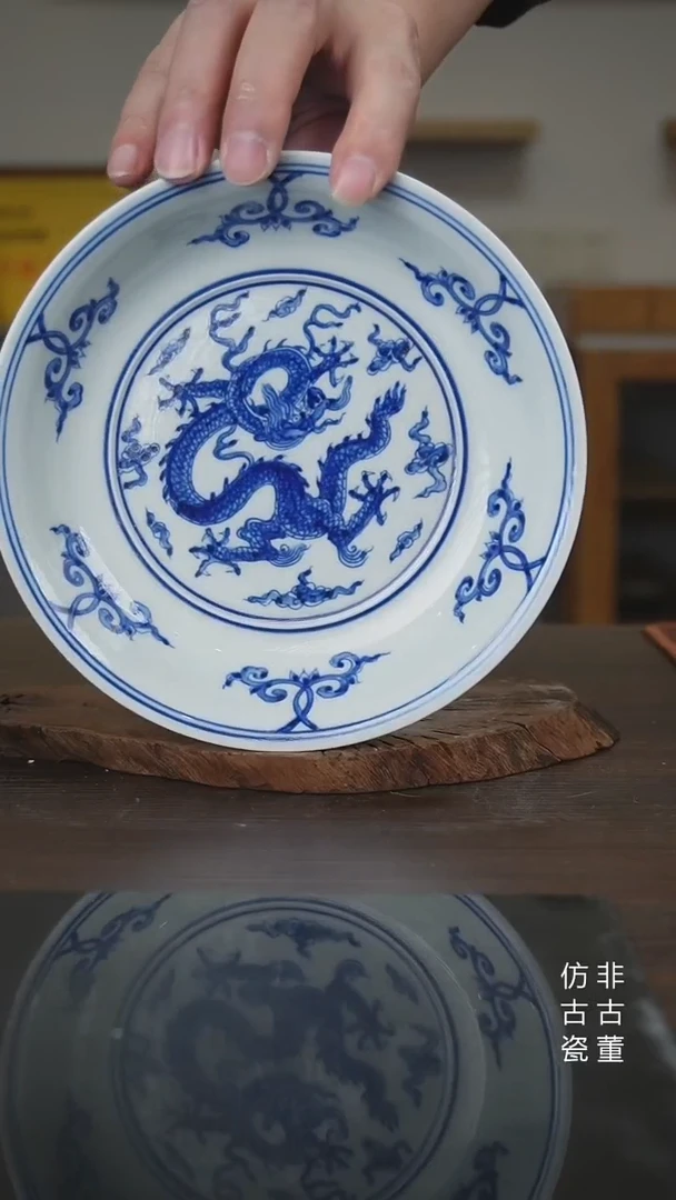 景德镇手工手绘陶瓷微瑕