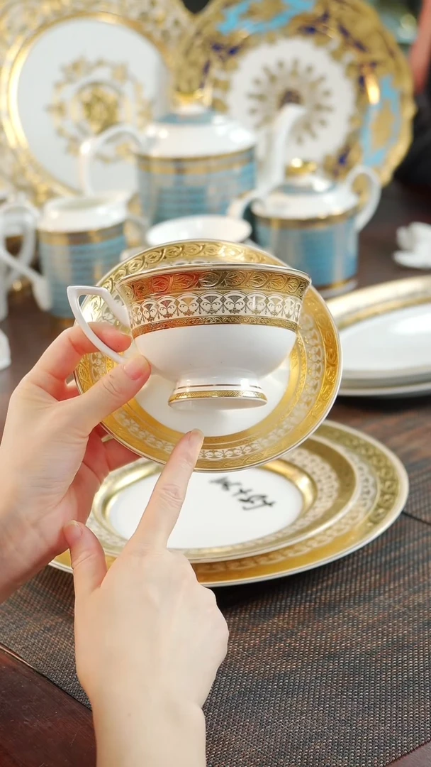 瓷片咖啡杯碟  福利价