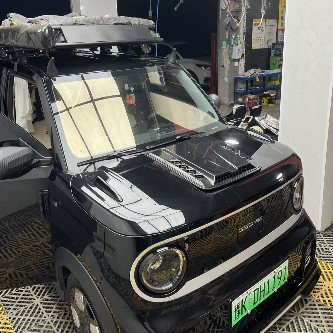 【麦兜专属】汽车大号通用机盖风口改装风口引擎盖鲨鱼齿引擎风口