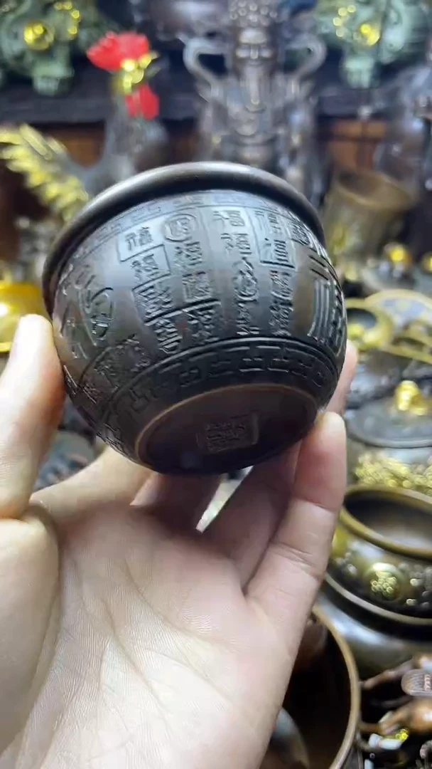 闪购链接，点击下单，有运费险，铜摆件