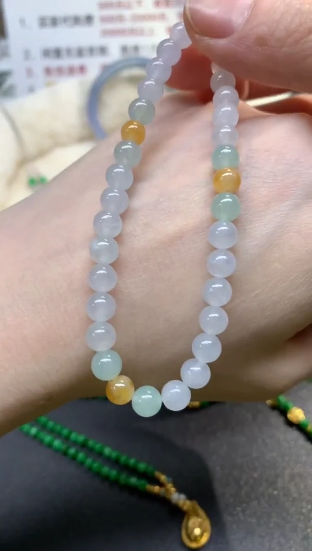 未镶嵌手串翡翠手串|600+30