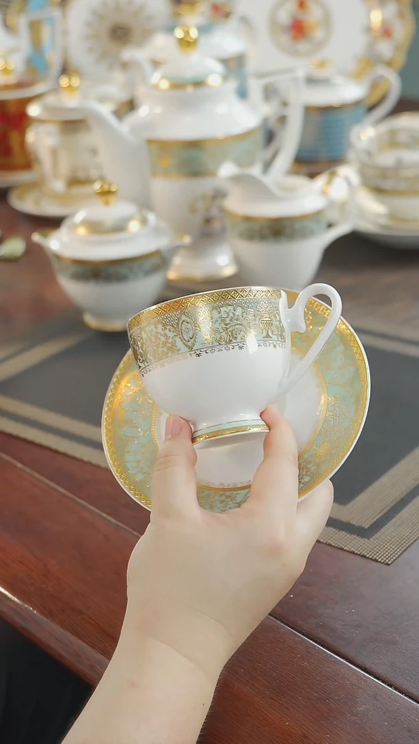 瓷片咖啡杯碟  福利价
