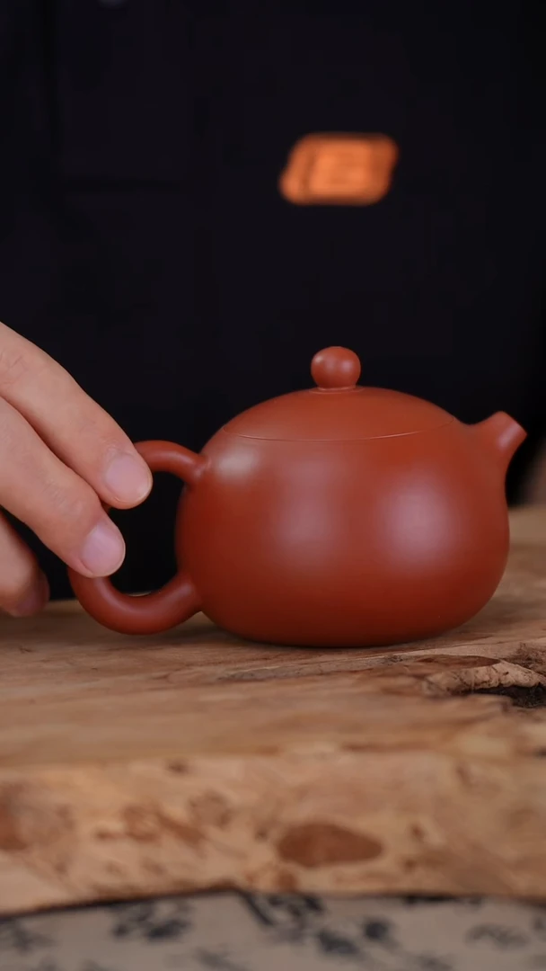 茶壶紫砂朱泥大红袍西施