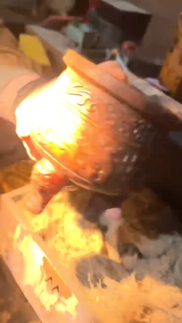 木闪电购链接精品摆件王红炉子
