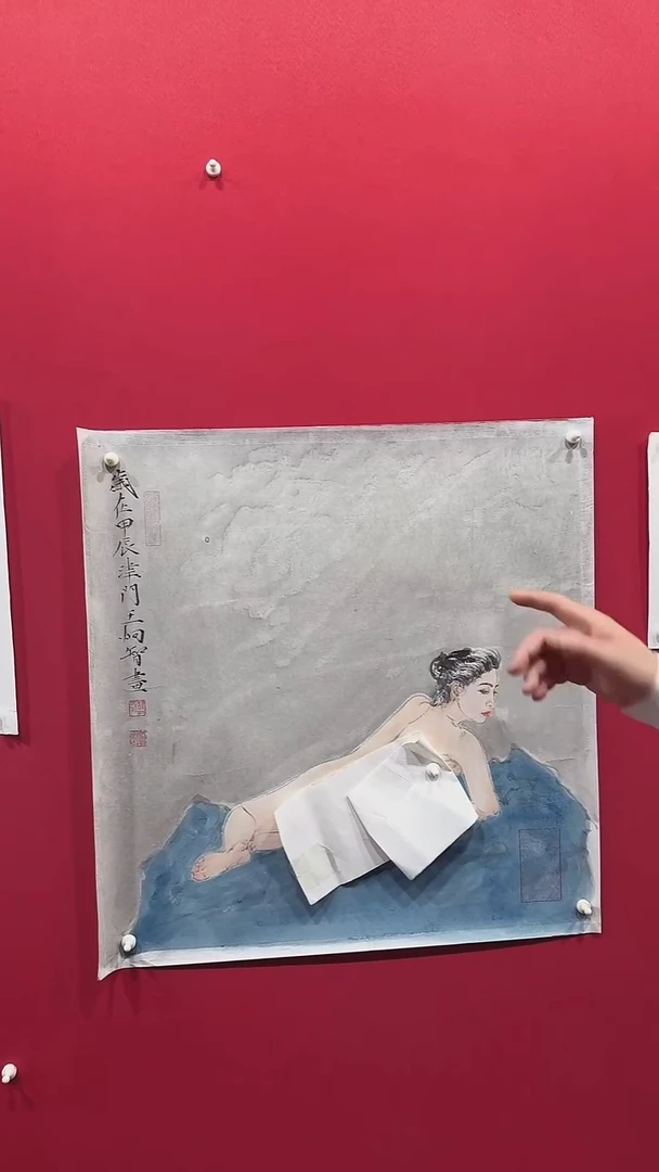 国画王炯智人物.......