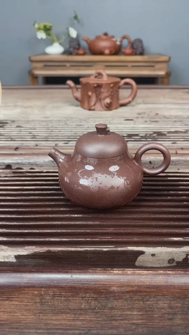 茶壶紫砂紫泥130