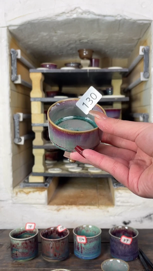 【闪购商品】摆件钧瓷窑变精品茶器