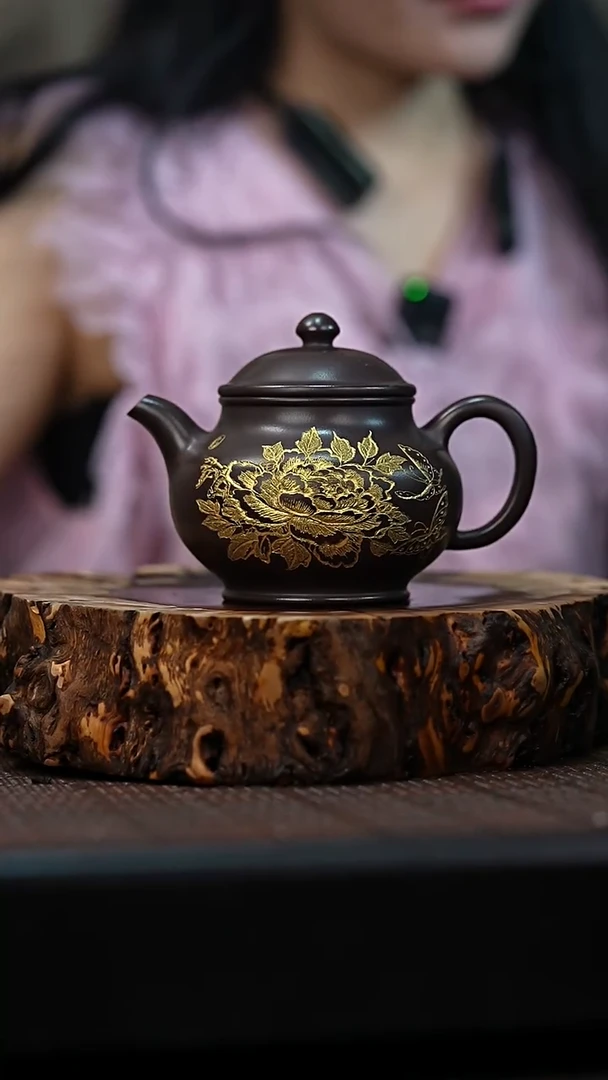 茶壶紫砂宜兴岁颐传砂原矿全手51