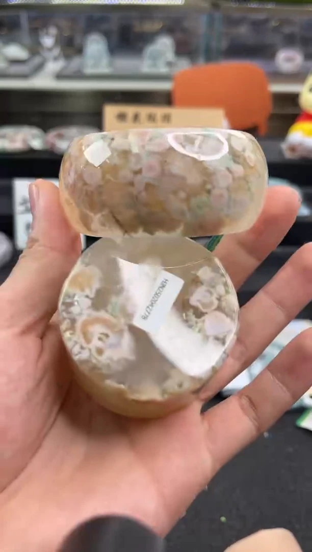 未镶嵌手镯石英质玉57圈口（赠品镯心）5S812