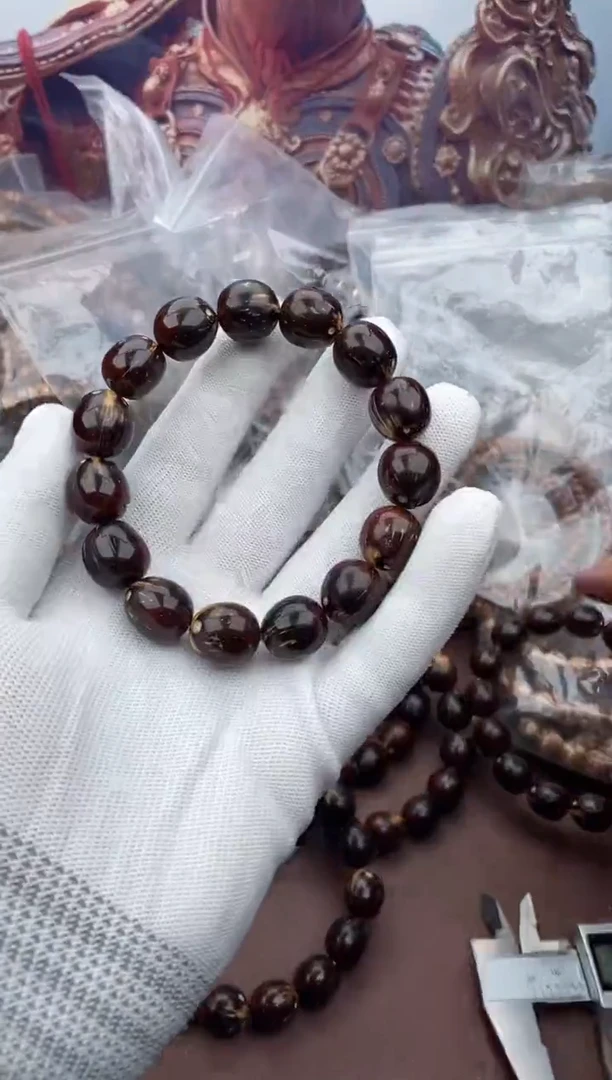手串紫金鼠6号枣珠