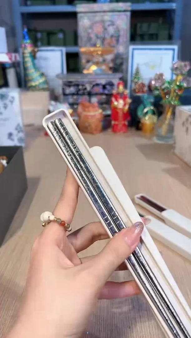 【闪购商品】杯143 钛筷子（银）