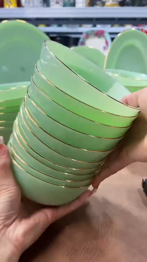 玉瓷5.5英寸饭碗10个景德镇陶瓷