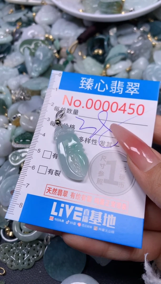 【闪购商品】翡翠颈饰未镶嵌含绳000450