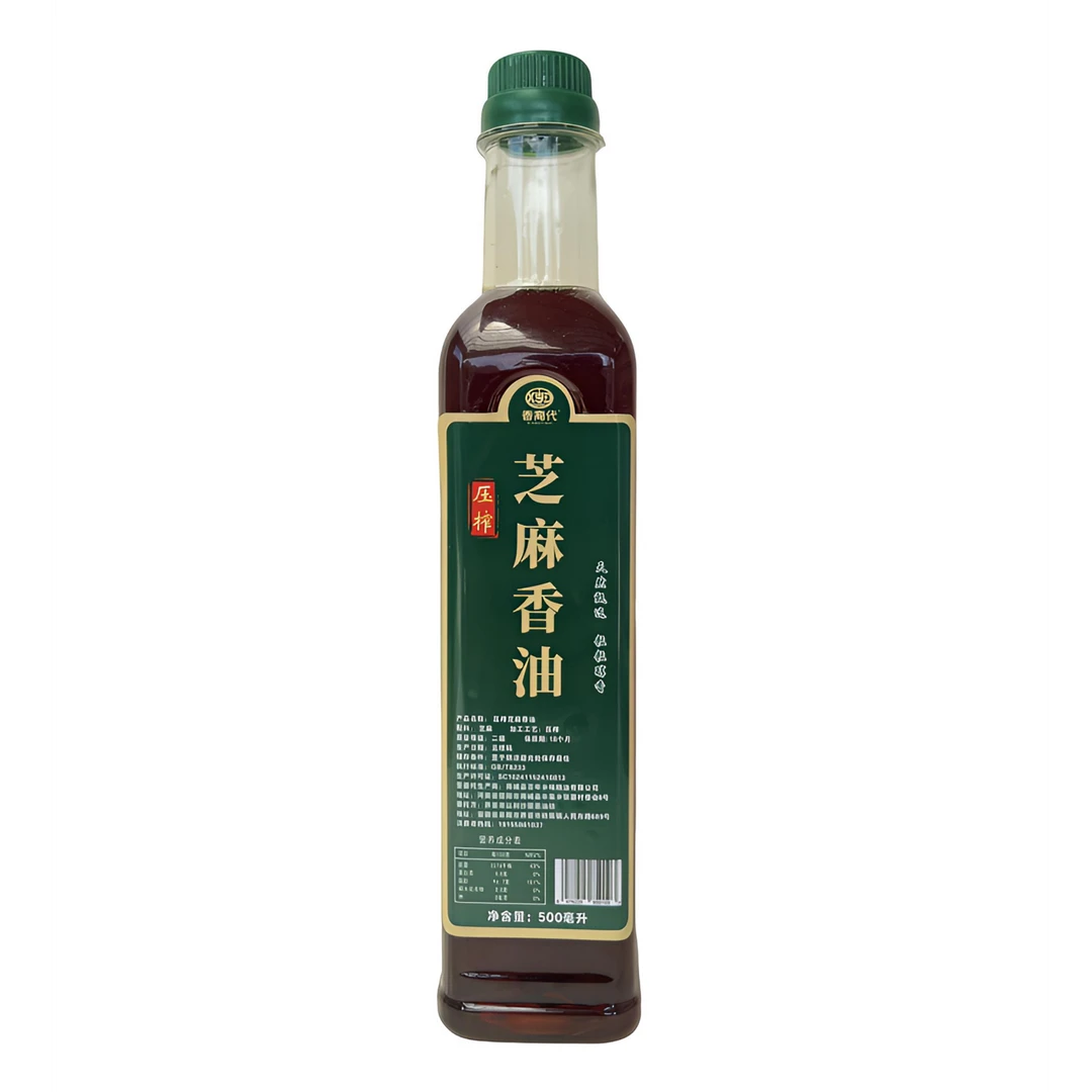 物理压榨醇香芝麻香油500ml