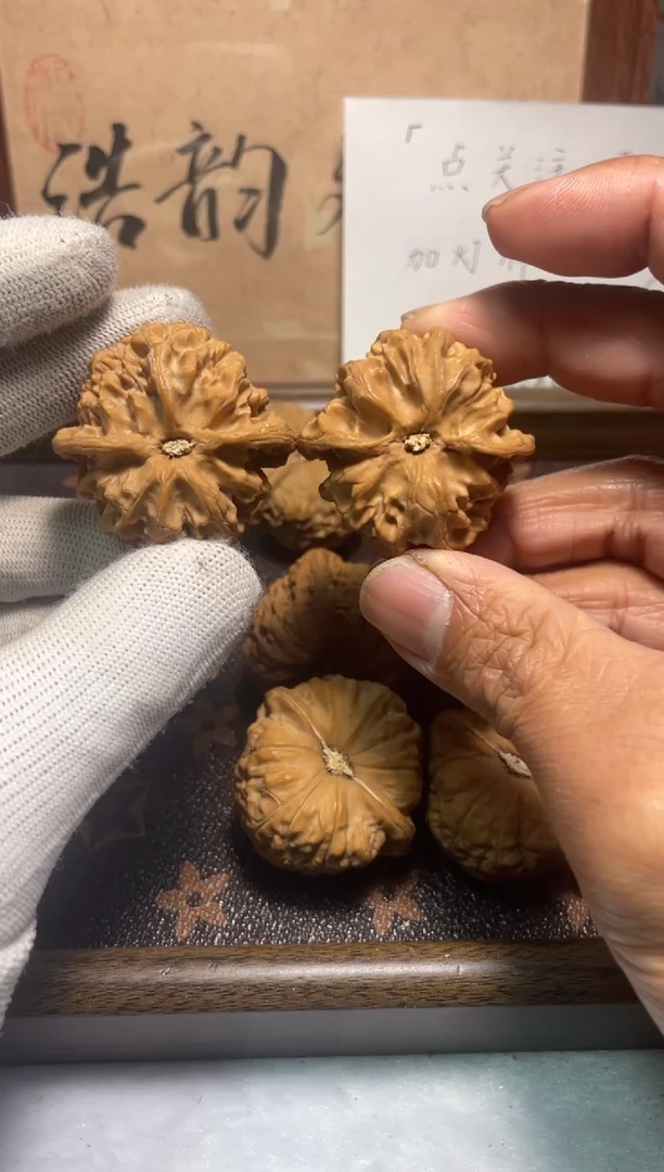 吊坠文玩核桃29号——苹果园（卡41.8/41.6)肚40.9/41