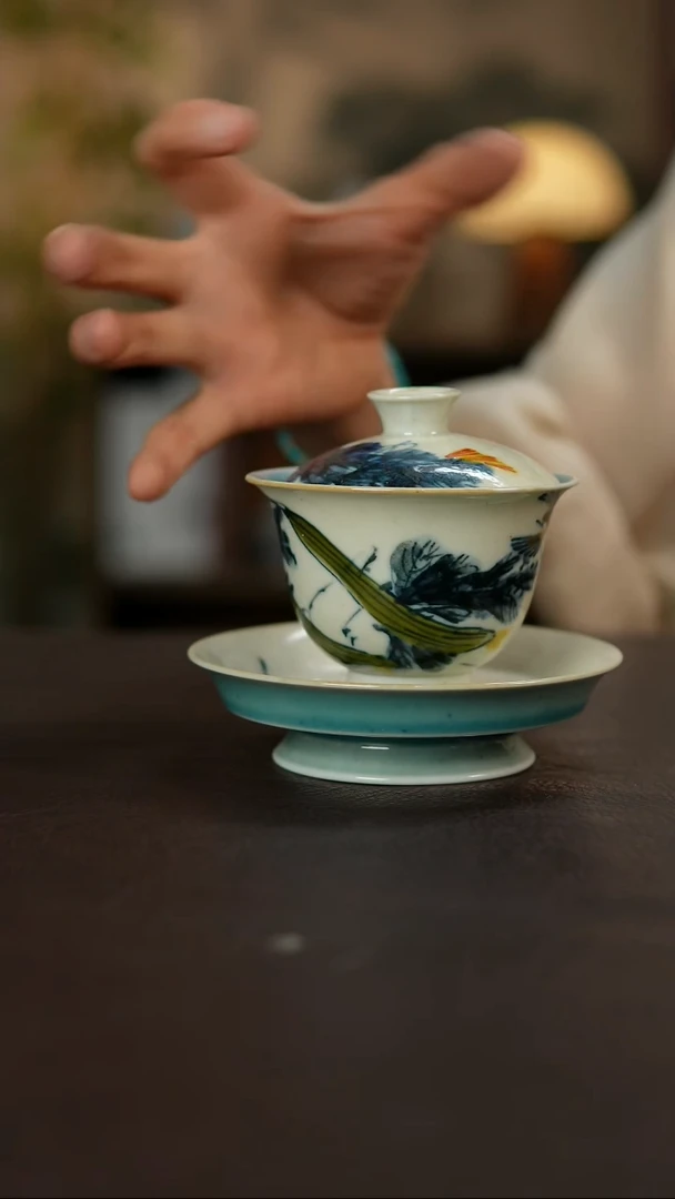 杯景德镇陶瓷杯碗柴烧多人