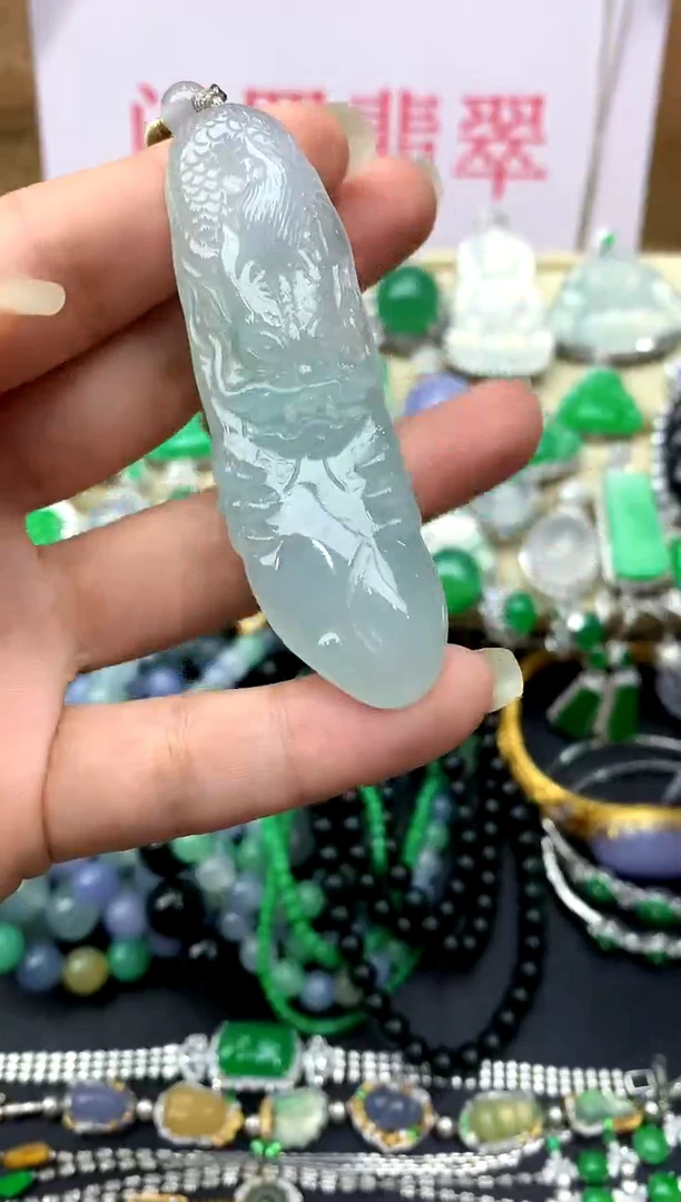 颈饰未镶嵌翡翠172-中国好珍宝