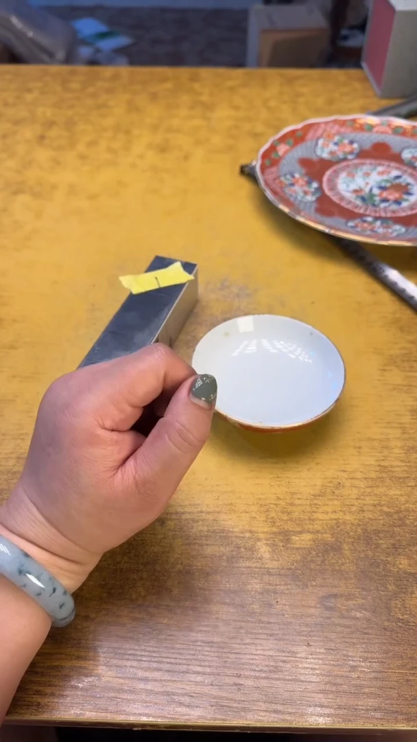 瓷器瓷器瑕疵脏旧 VT碗