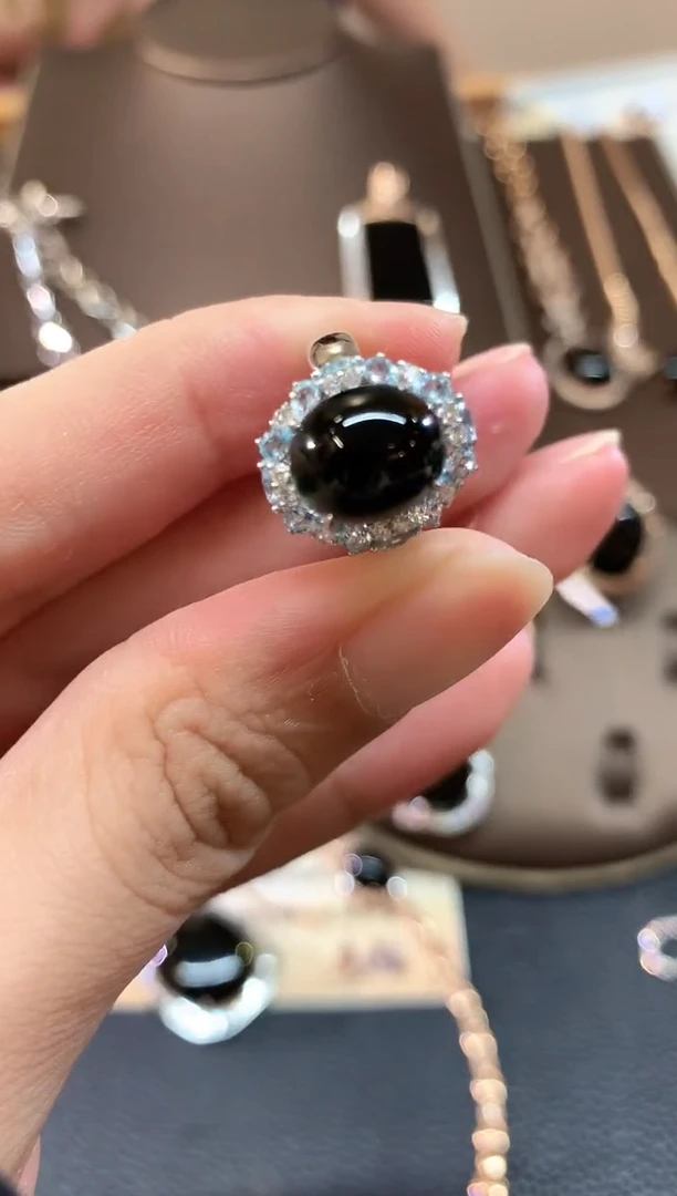 翡翠戒指18K金镶嵌n201   618好物