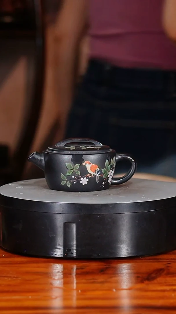 宜兴原矿紫砂壶茶壶150C