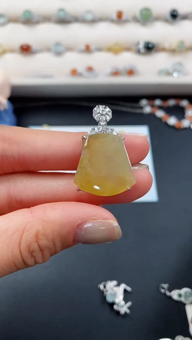 银S925镶嵌戒指翡翠2222222+4