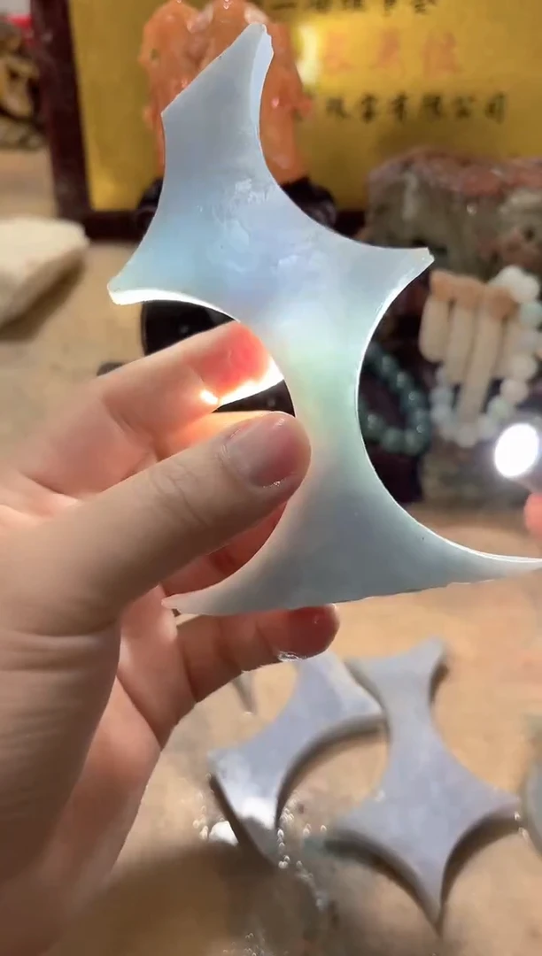 未镶嵌挂件翡翠A货常星7029