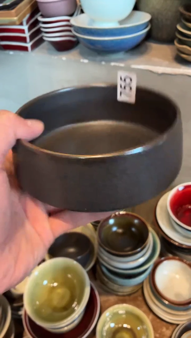 瓷片觉*行755 银兔毫直身碗1个