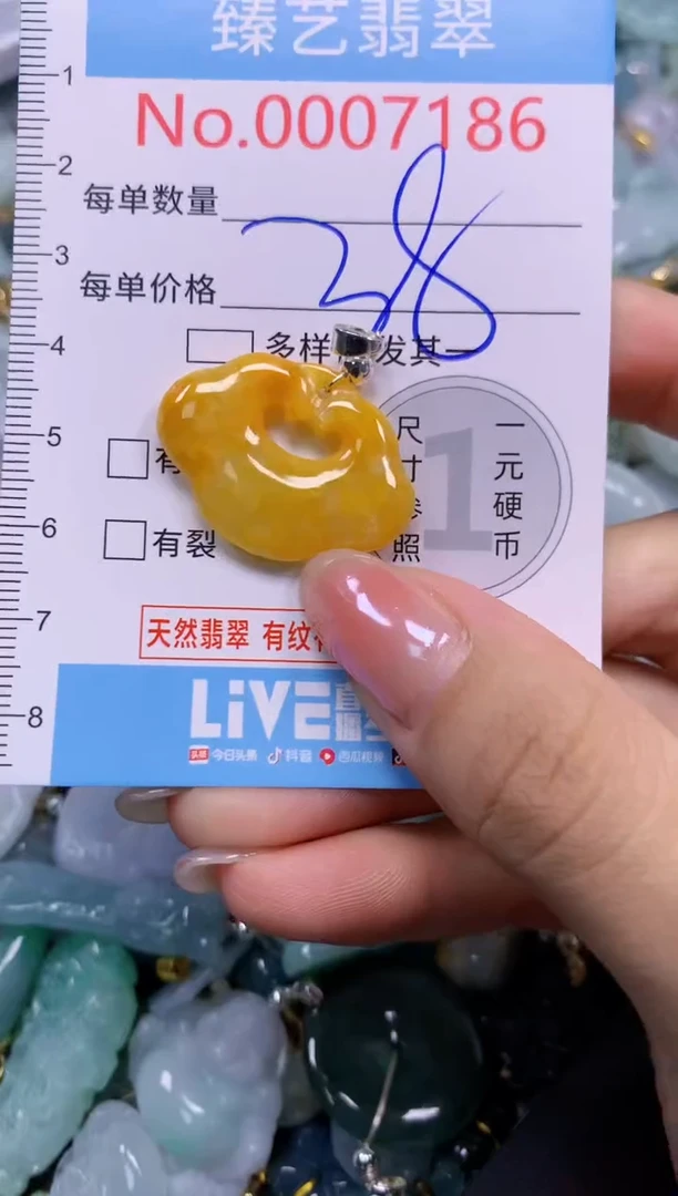 颈饰未镶嵌翡翠7186