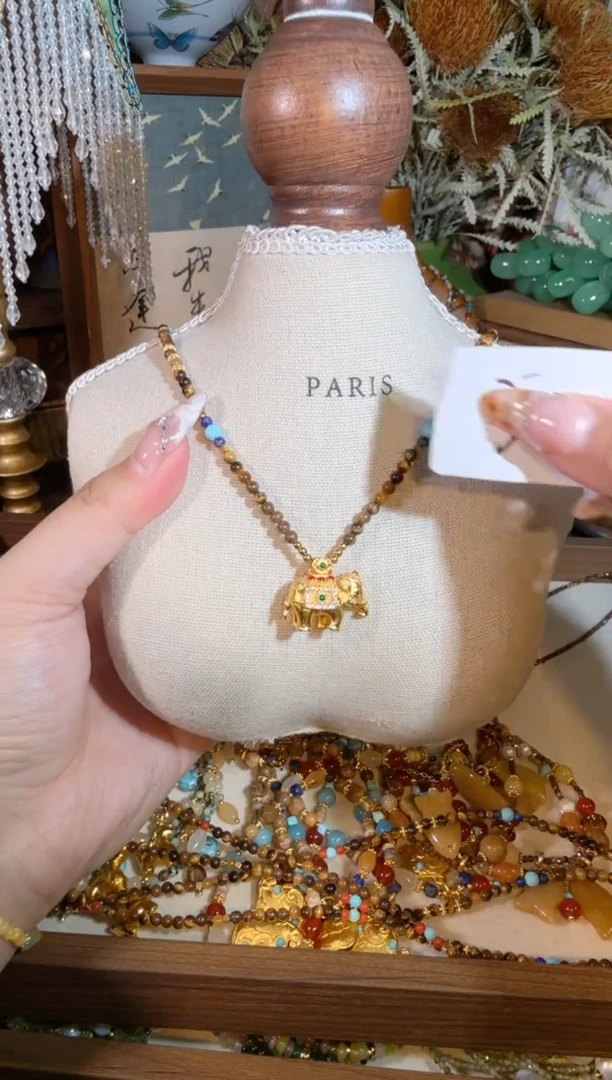 合金毛衣链玛瑙/玉髓030