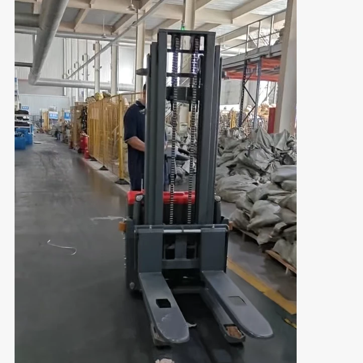 小型电动升降叉车可拆卸货叉便携式装车搬运装卸适用堆高车
