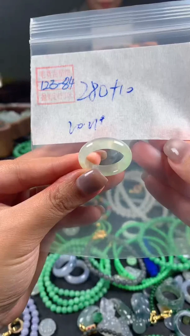 未镶嵌定制翡翠翡翠290元20#毛货需精细抛光084