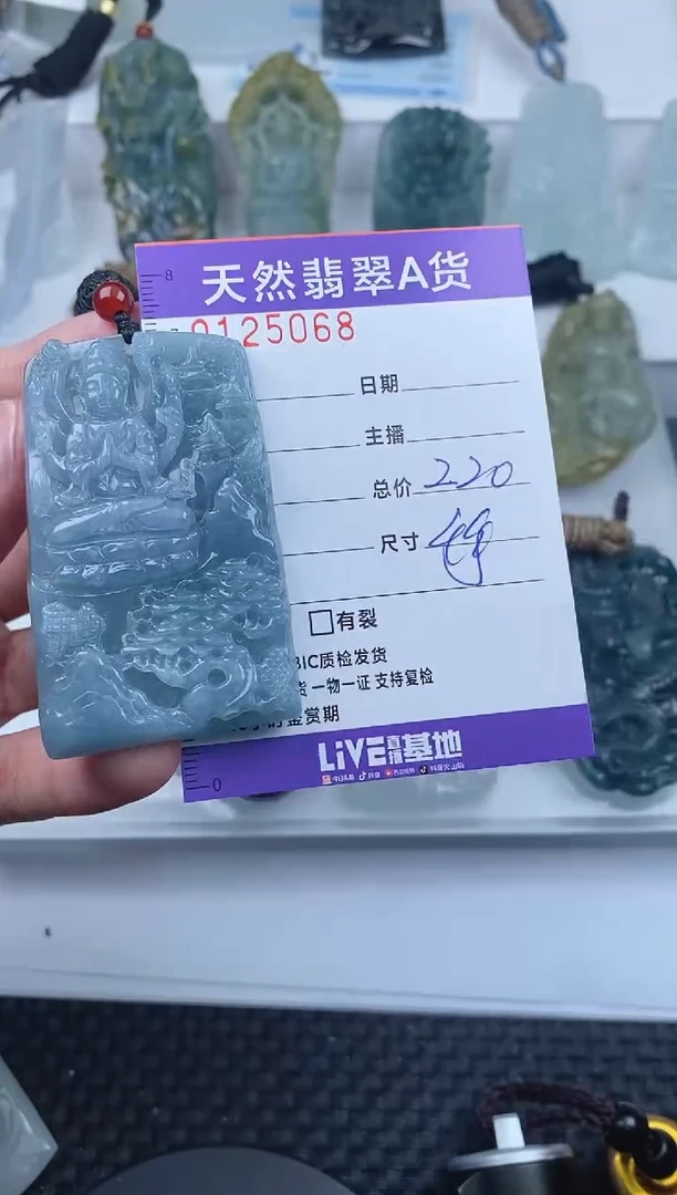 【闪购商品】翡翠颈饰未镶嵌       068