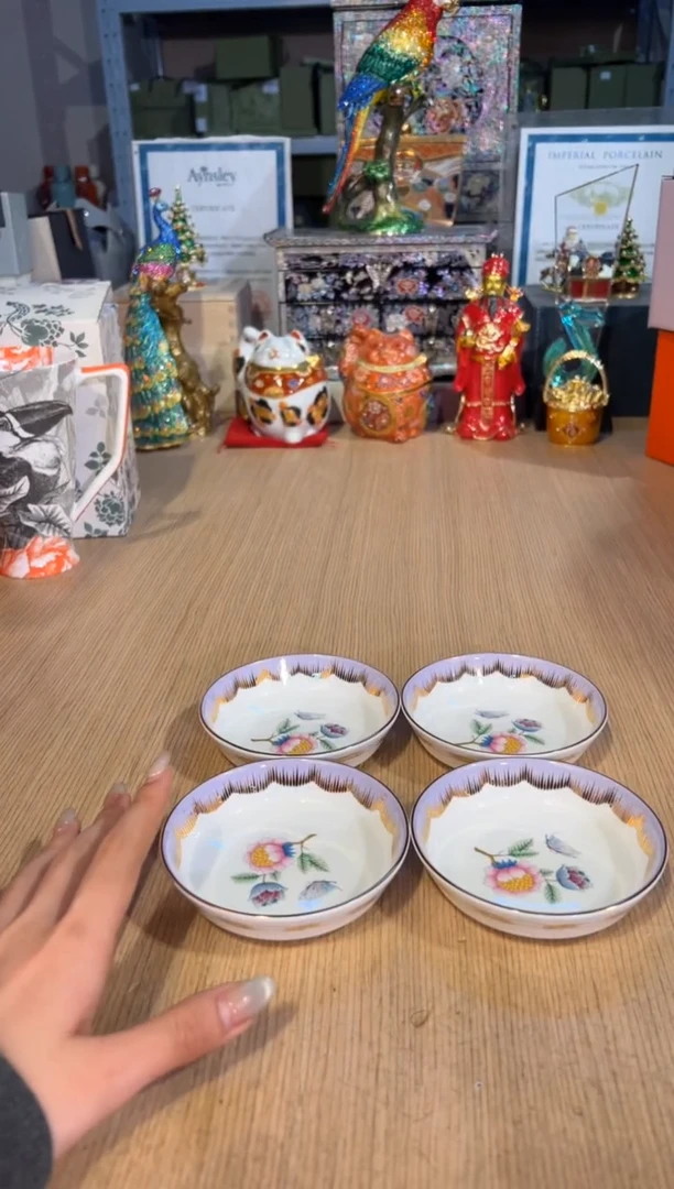 【闪购商品】杯129舒曼蝴蝶曲小料碟（紫）