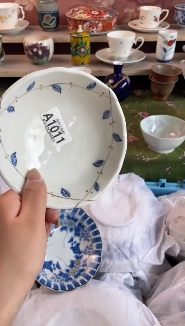 瓷片菩*瓷器瓷器A1011