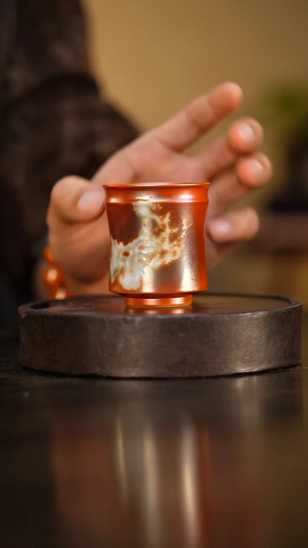 101柴房陶瓷柴烧主人杯